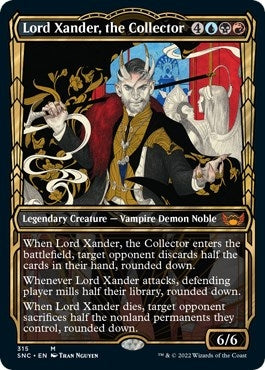 Image for Lord Xander, the Collector (Showcase) (315) [Streets of New Capenna] - Magic: The Gathering