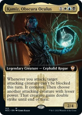 Image for Kamiz, Obscura Oculus (Extended Art) (103) [Streets of New Capenna] - Magic: The Gathering