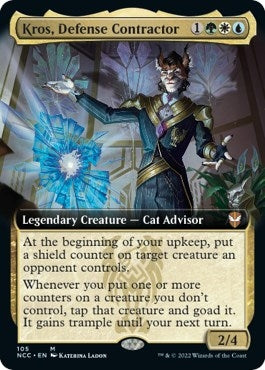 Image for Kros, Defense Contractor (Extended Art) (105) [Streets of New Capenna] - Magic: The Gathering
