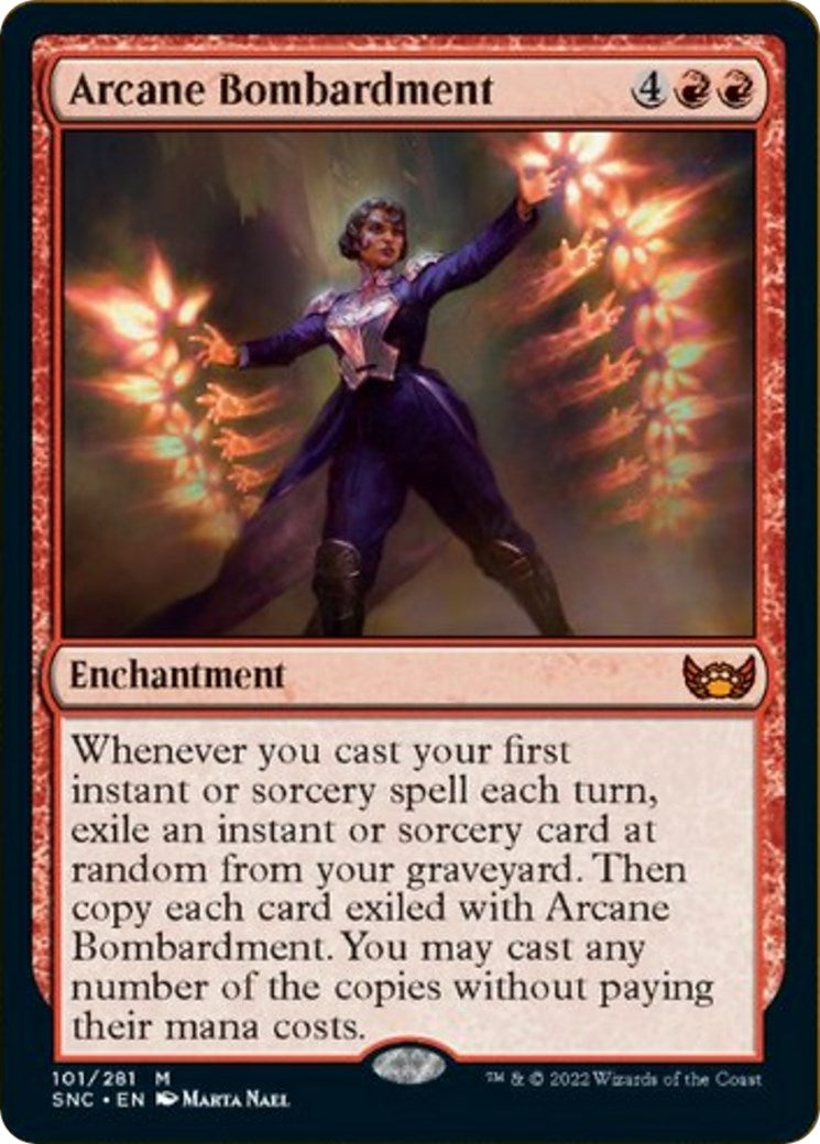 Image for Arcane Bombardment (101) [Streets of New Capenna] - Magic: The Gathering