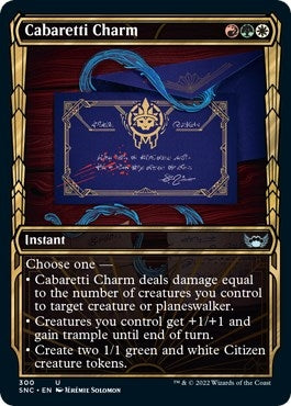 Image for Cabaretti Charm (Showcase) (300) [Streets of New Capenna] - Magic: The Gathering