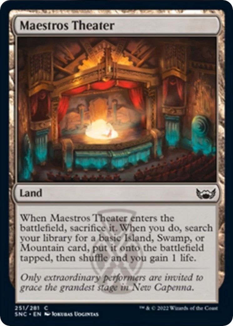 Image for Maestros Theater (251) [Streets of New Capenna] - Magic: The Gathering