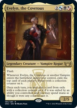 Image for Evelyn, the Covetous (184) [Streets of New Capenna] - Magic: The Gathering