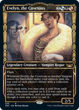 Image for Evelyn, the Covetous (Showcase) (306) [Streets of New Capenna] - Magic: The Gathering