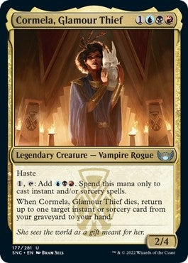 Image for Cormela, Glamour Thief (177) [Streets of New Capenna] - Magic: The Gathering