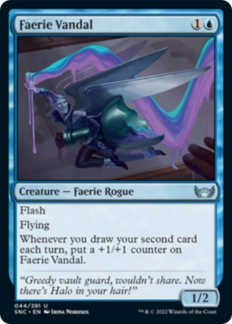 Image for Faerie Vandal (44) [Streets of New Capenna] - Magic: The Gathering