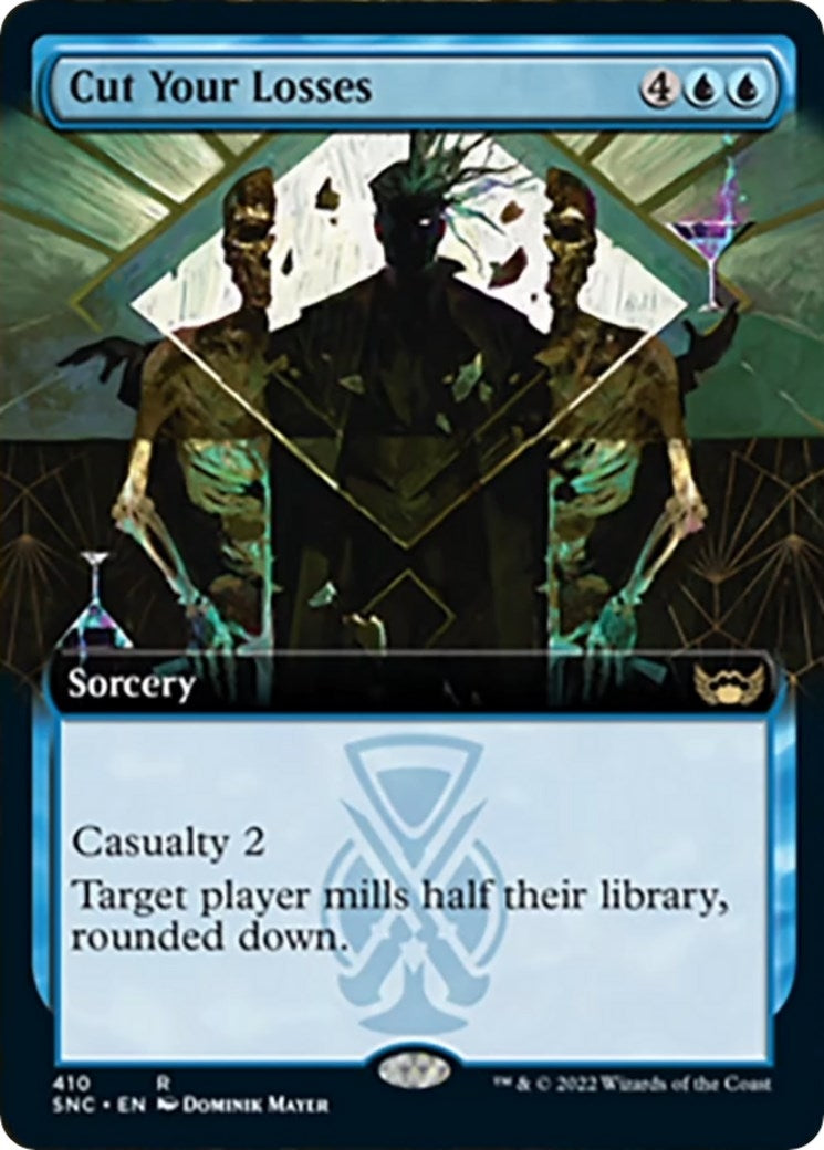 Image for Cut Your Losses (Extended Art) (410) [Streets of New Capenna] - Magic: The Gathering