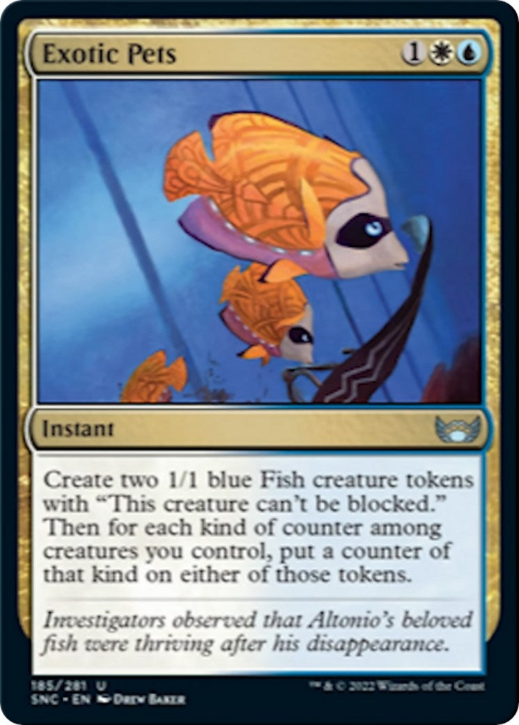 Image for Exotic Pets (185) [Streets of New Capenna] - Magic: The Gathering