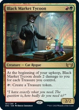Image for Black Market Tycoon (167) [Streets of New Capenna] - Magic: The Gathering
