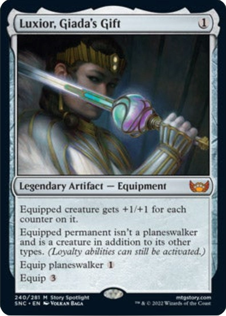 Image for Luxior, Giada's Gift (240) [Streets of New Capenna] - Magic: The Gathering