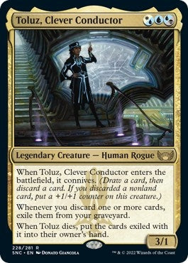 Image for Toluz, Clever Conductor (228) [Streets of New Capenna] - Magic: The Gathering