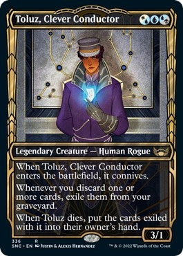 Image for Toluz, Clever Conductor (Showcase) (336) [Streets of New Capenna] - Magic: The Gathering