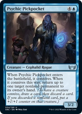 Image for Psychic Pickpocket (54) [Streets of New Capenna] - Magic: The Gathering