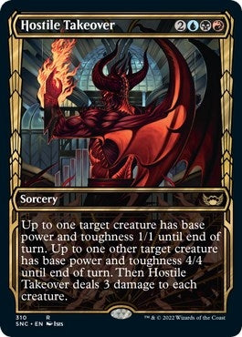 Image for Hostile Takeover (Showcase) (310) [Streets of New Capenna] - Magic: The Gathering