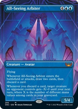 Image for All-Seeing Arbiter (Borderless) (286) [Streets of New Capenna] - Magic: The Gathering