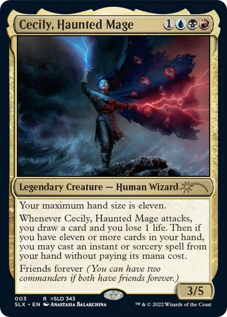 Image for Cecily, Haunted Mage (3) [SLX Cards] - Magic: The Gathering