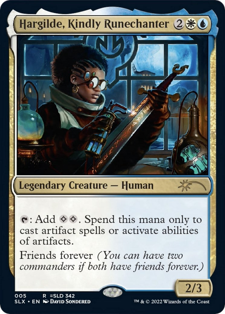 Image for Hargilde, Kindly Runechanter (5) [SLX Cards] - Magic: The Gathering