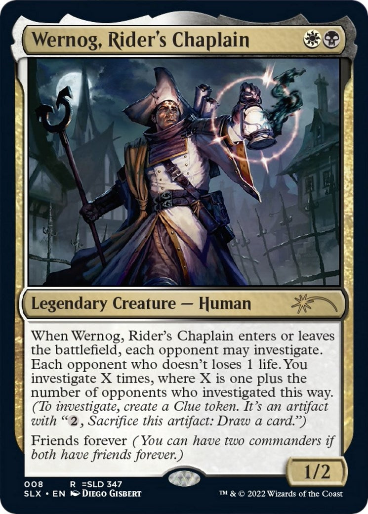 Image for Wernog, Rider's Chaplain (8) [SLX Cards] - Magic: The Gathering
