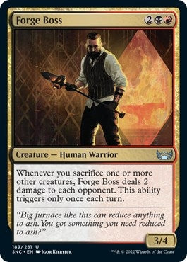 Image for Forge Boss (189) [Streets of New Capenna] - Magic: The Gathering