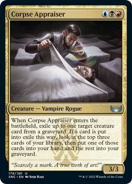 Image for Corpse Appraiser (178) [Streets of New Capenna] - Magic: The Gathering