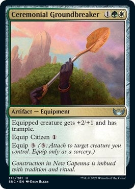 Image for Ceremonial Groundbreaker (175) [Streets of New Capenna] - Magic: The Gathering