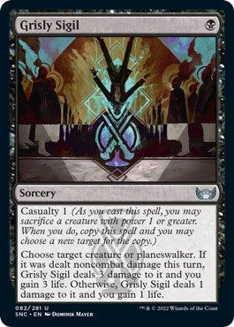 Image for Grisly Sigil (82) [Streets of New Capenna] - Magic: The Gathering