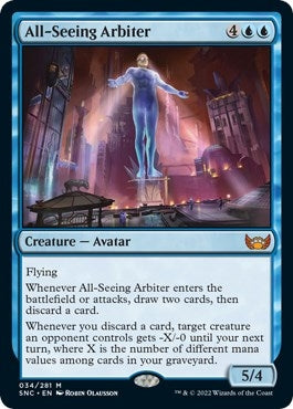 Image for All-Seeing Arbiter (34) [Streets of New Capenna] - Magic: The Gathering