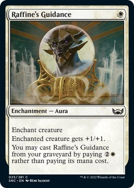 Image for Raffine's Guidance (25) [Streets of New Capenna] - Magic: The Gathering