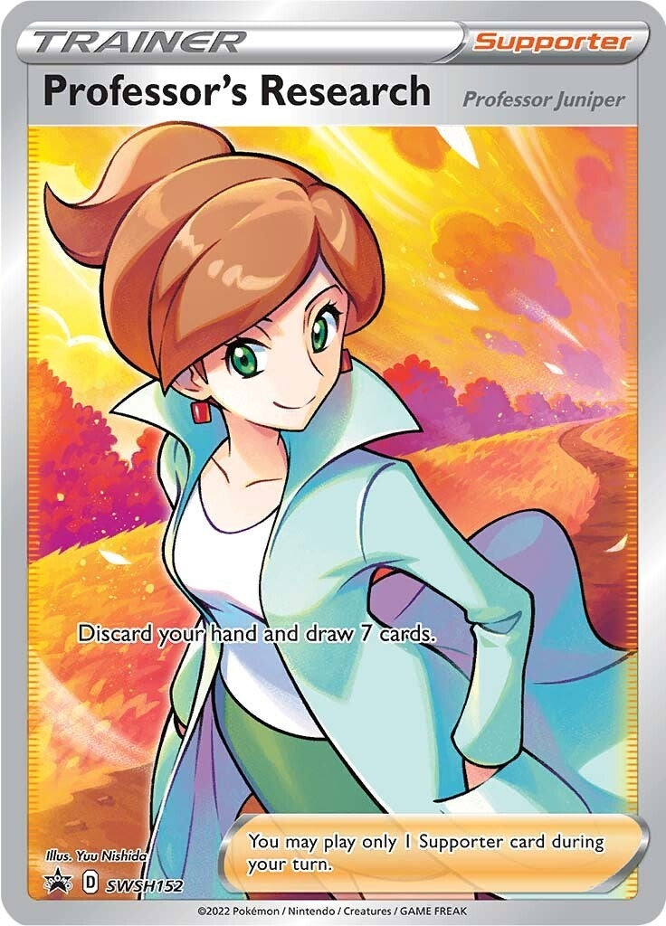 Image for Professor's Research - SWSH152 (SWSH152) [SWSH: Sword & Shield Promo Cards] - Pokemon