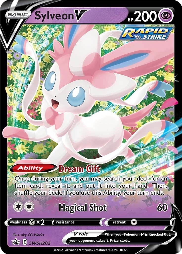 Image for Sylveon V - SWSH202 (SWSH202) [SWSH: Sword & Shield Promo Cards] - Pokemon