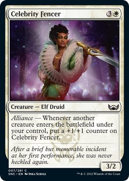 Image for Celebrity Fencer (7) [Streets of New Capenna] - Magic: The Gathering
