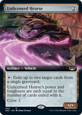 Image for Unlicensed Hearse (Extended Art) (440) [Streets of New Capenna] - Magic: The Gathering