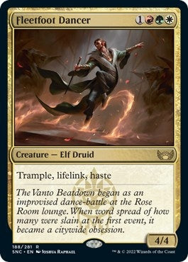Image for Fleetfoot Dancer (188) [Streets of New Capenna] - Magic: The Gathering