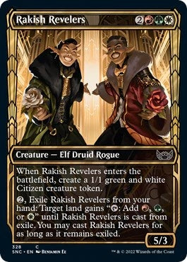 Image for Rakish Revelers (Showcase) (328) [Streets of New Capenna] - Magic: The Gathering