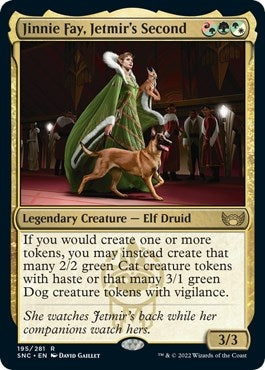 Image for Jinnie Fay, Jetmir's Second (195) [Streets of New Capenna] - Magic: The Gathering