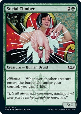 Image for Social Climber (157) [Streets of New Capenna] - Magic: The Gathering