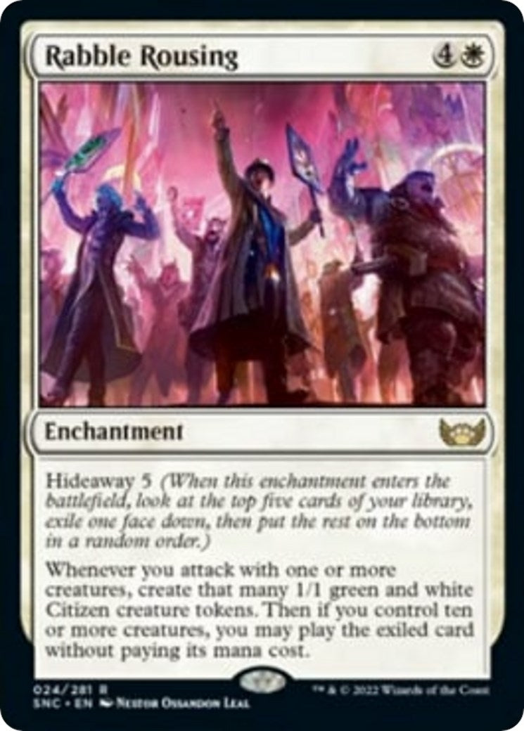 Image for Rabble Rousing (24) [Streets of New Capenna] - Magic: The Gathering