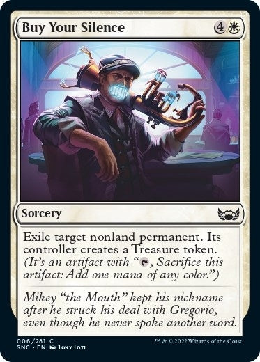 Image for Buy Your Silence (6) [Streets of New Capenna] - Magic: The Gathering