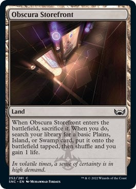 Image for Obscura Storefront (252) [Streets of New Capenna] - Magic: The Gathering