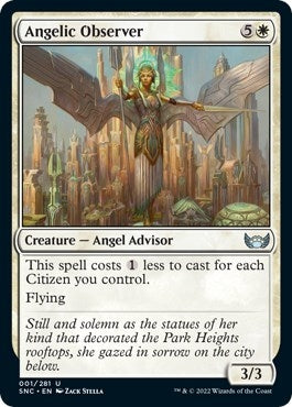 Image for Angelic Observer (1) [Streets of New Capenna] - Magic: The Gathering