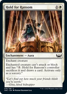 Image for Hold for Ransom (16) [Streets of New Capenna] - Magic: The Gathering