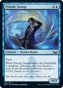 Image for Psionic Snoop (53) [Streets of New Capenna] - Magic: The Gathering