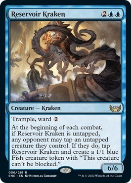 Image for Reservoir Kraken (56) [Streets of New Capenna] - Magic: The Gathering