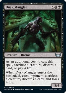 Image for Dusk Mangler (77) [Streets of New Capenna] - Magic: The Gathering