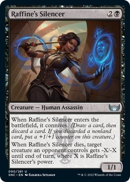 Image for Raffine's Silencer (90) [Streets of New Capenna] - Magic: The Gathering