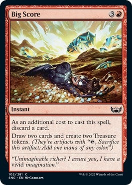 Image for Big Score (102) [Streets of New Capenna] - Magic: The Gathering