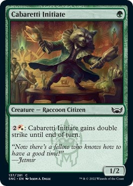 Image for Cabaretti Initiate (137) [Streets of New Capenna] - Magic: The Gathering