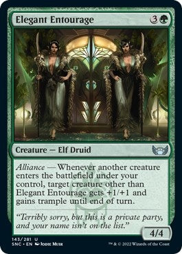 Image for Elegant Entourage (143) [Streets of New Capenna] - Magic: The Gathering