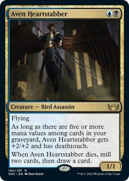 Image for Aven Heartstabber (166) [Streets of New Capenna] - Magic: The Gathering