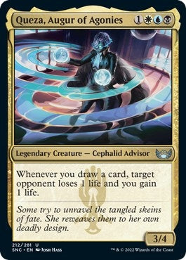 Image for Queza, Augur of Agonies (212) [Streets of New Capenna] - Magic: The Gathering